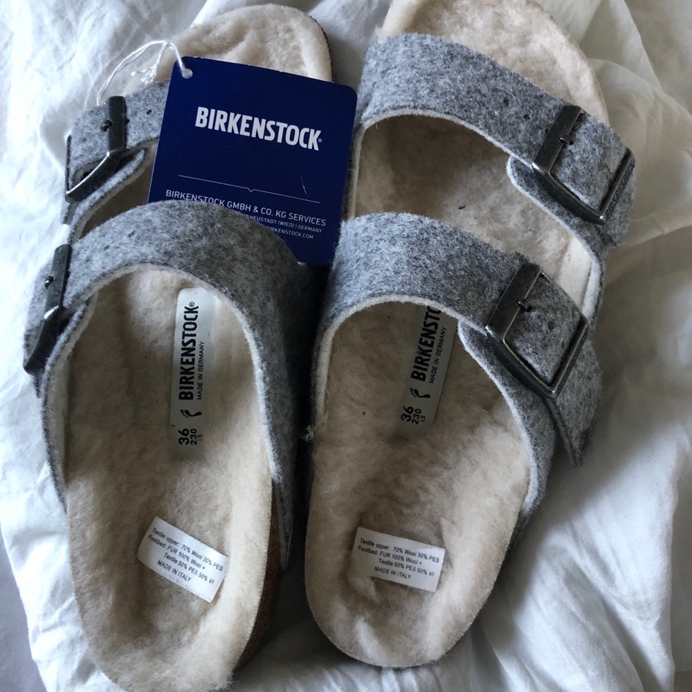 Birkenstock women sandals.